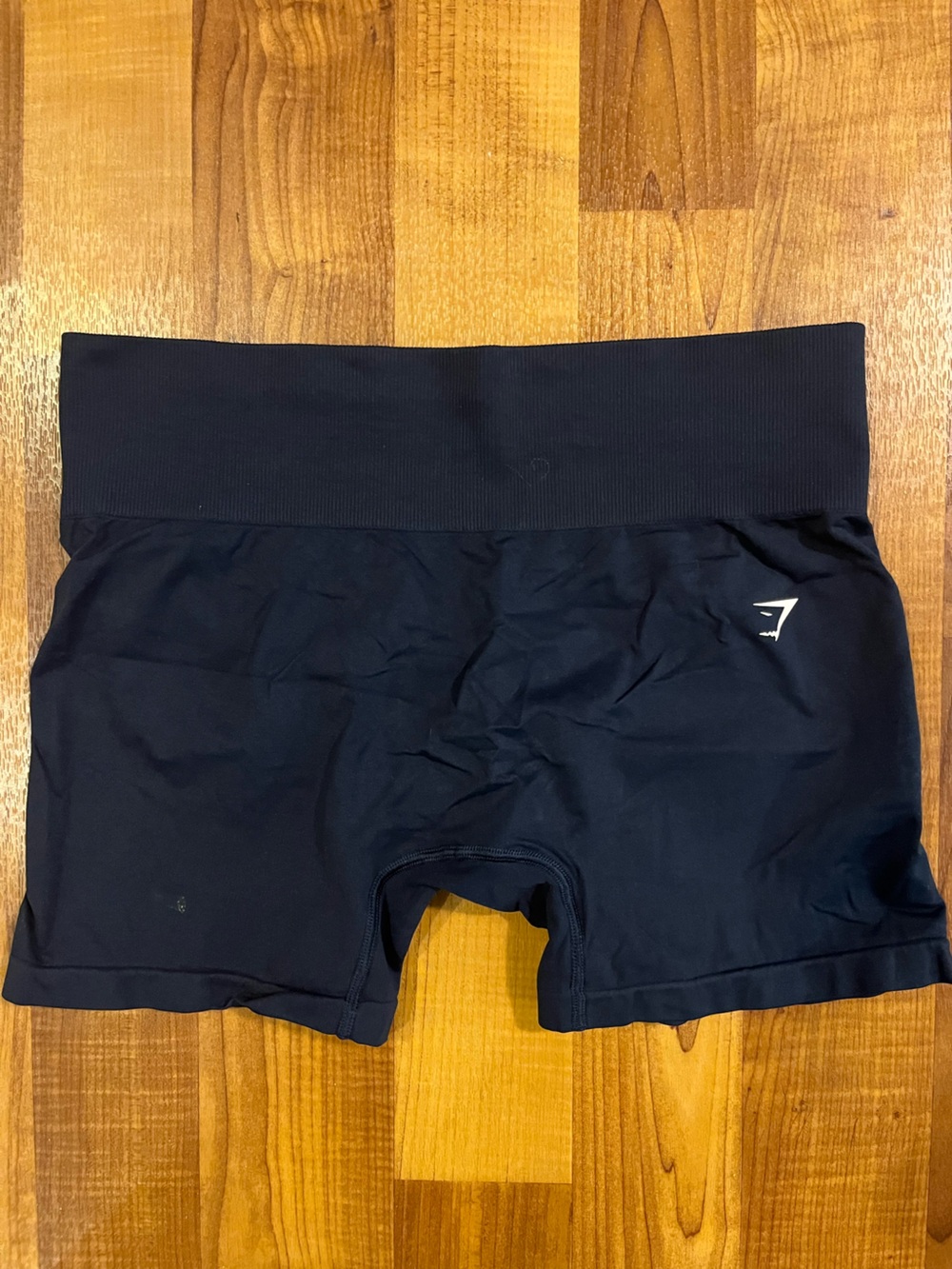 Gymshark Women’s Dark Blue Athletic Shorts Size XL